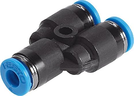 Festo 153153 QSY-6-4 Push-Y Connector, 2.3 mm Inside Diameter Minimum Order Requirement 10 / Order in Multiple of 10