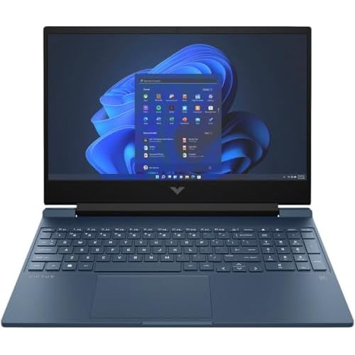 HP 2025 Victus 15.6 FHD 144Hz IPS Laptop 10-Core Intel Core i7-12650H NVIDIA GeForce RTX 4050 16GB DDR4 512GB NVMe SSD USB-C wDP WiFi AX RJ-45 BT Webcam HDMI2.1 Backlit KB Windows 11 Home