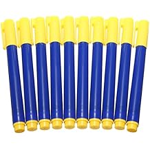 10pcs/Set Practical 130mm Bank Note Checker Tester Pens Counterfeit Fake Currency Money Pounds Euros Dollars Detector Marker Pen