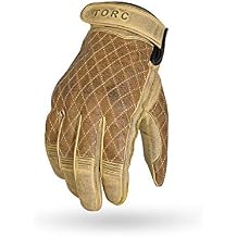 TORC Motorcycle Gloves, (Cream Del Rey, Small)