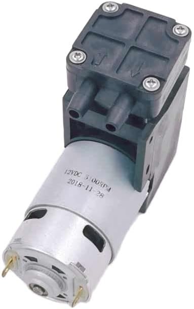 Power Pumps Diaphragm Pump 500Kpa Pressure-90Kpa Vacuum 45L/M Flow Oil-Free DC Electric Compressor Pump Pump Accessories (Voltage : 12V)