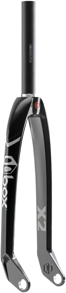 Box One X5/X2/XE/XL/XS Carbon Forks for Larger or Smaller Sized Racers 1.5 to 1-18 & 1 inch 7000 Series Chromoly/Tapered/Straight Steerer Tube and and 20/10mm Axle Stem Lock/Fork Adapters