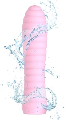 Mini Upgraded Rechargeable Handheld Waterproof Back Massager,Electric Portable Back Massager for Back Neck Shoulder Body,Pink