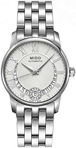 MIDO Baroncelli Diamonds - Swiss Automatic Watch for Women - Silver Dial - Case 33mm - M0072071103800