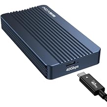 ACASIS 40Gbps M.2 NVMe SSD Enclosure, with Cooling Fan, M.2 Enclosure Compatible with Thunderbolt 43,USB4USB3.23.13.02.0, TBU 405 Pro for M1 M2 ProMax Support 2280226022422230 TBU405 Pro