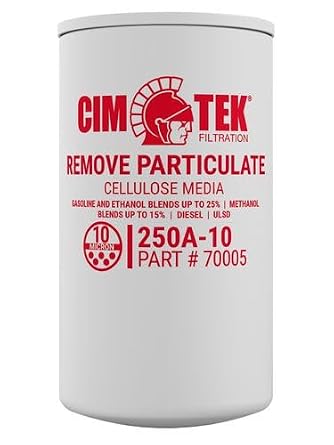 Replacement Spin-on Fuel Filter Compatible with 250A10 / CIM-TEK (2-Pack)