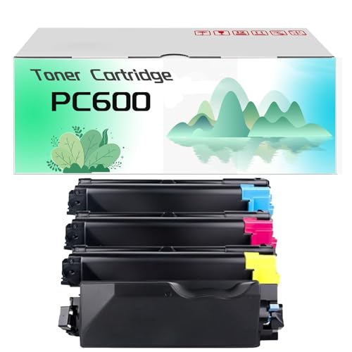 P C600 PC600K PC600C PC600M PC600Y 408310 408311 408312 408313 Toner Cartridge High Production Compatible for Ricoh P C600 PC600 Printer 4 Color