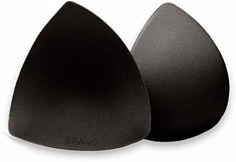 BRAVO Womens Triangle Sports Bra, Swimsuit or Bra Insert