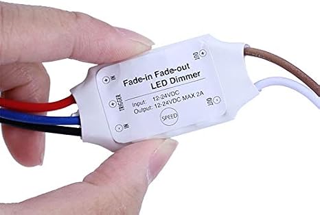 Oznium Fade-in Fade-Out LED Dimmer, 2 Amp Current Rating