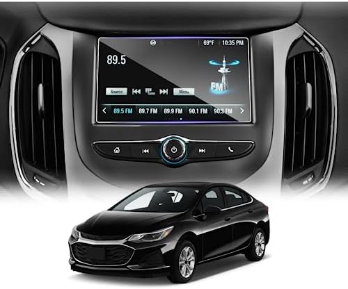 Glass Screen Protector for 2016-2022 Chevrolet Cruze Accessories Infotainment Display Screen Protector Foil Tempered Glass 9H Anti-Scratch Navigation Center Control Touchscreen Protective Film7-inch