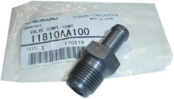 Subaru PCV Valve Legacy Outback 3.0 & 3.6L Forester Impreza Tribeca Non Turbo OEM NEW 11810AA100 Genuine OEM