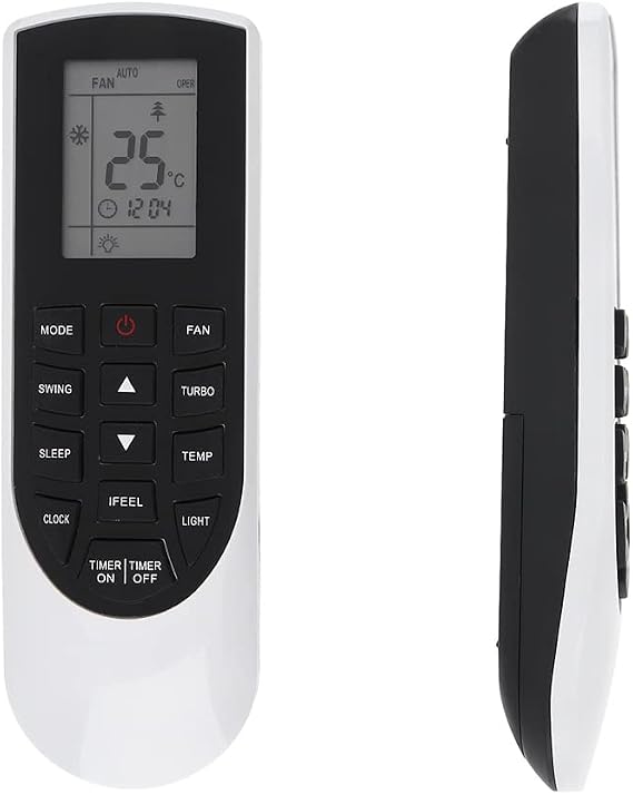 YAN1F1 Air Conditioner Remote Control Replacement for Gree VIR09HP115V1AH VIR12HP230V1AH AC Air Conditioning Remote Controller