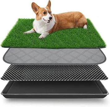 50 x 60 cm Dog Toilet Flat Dog Toilet Dog Toilet for Home Artificial Grass Dog Toilet Dog Toilet for Small Dogs Puppy Toilet Pet Toilet Training Mat for Small Animal Toilet