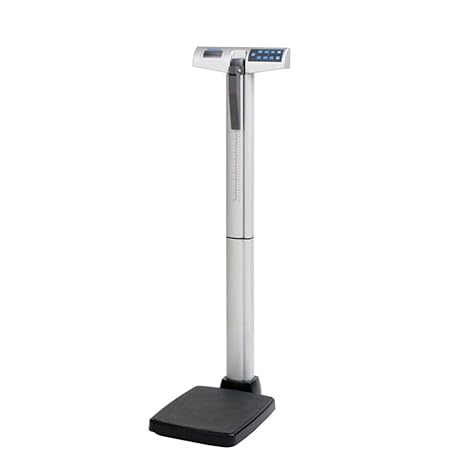Health o Meter 500KL Digital Stand-On Scale with Height Rod & AC Adapter - 660 lb Capacity
