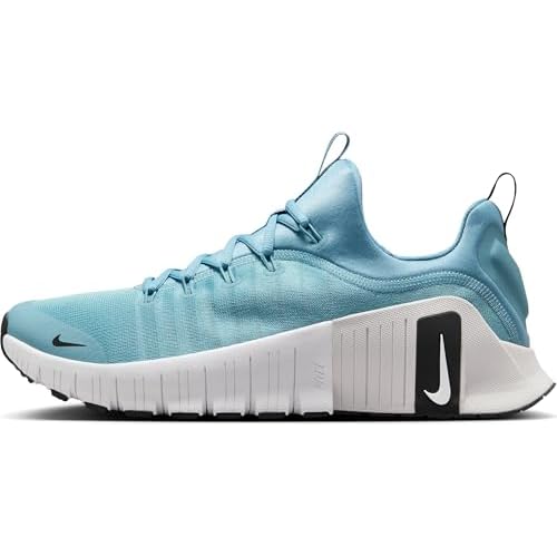 Nike Free Metcon 6 Mens Workout Shoes FJ7127-400, Denim TurquoiseBlackVast GreyWhite Size 10