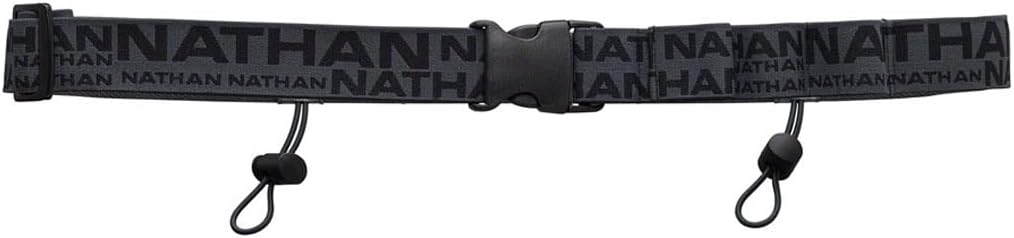 Race Number Nutrition Waistbelt Charcoal/Black