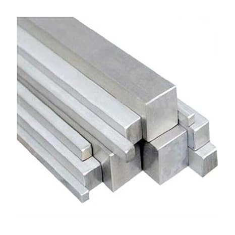 Stainless steel square bar， 304 Stainless Steel Square Bar Rod Length 100mm, For Model Helicopter Online Metal Supply
