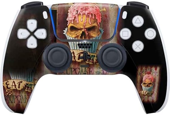 Skinit Decal Gaming Skin Compatible with PS5 Controller - Officially Licensed Alchemy Carta Eat Me Design