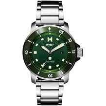 MVMT Men's Cali Diver - Solar Rechargeable - Sport's Watch - Water-Resistant 10 ATM/100 Meters - 40mm