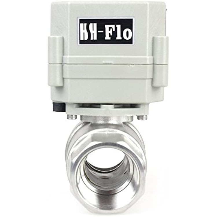 1 DN25 110-230VAC Normally Open CF8Stainless Steel 304 Motorized Electrical Ball Valve With U.S. Plug 1 Inch, Normally Open