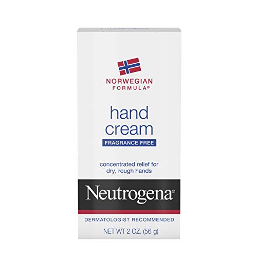 Neutrogena Norwegian Formula Hand Cream, Fragrance-Free, 2 Ounce Pack of 4