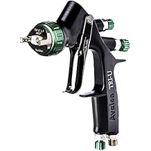 Avalon TRI-U HVLP Compressed Air Spray Gun - 1.2mm Nozzle - Lightweight Automotive Paint Spray Gun for Base Coats, Clear Coats - Includes Air Pressure Gauge, PPS Cup Adapter, Cleaning Kit &amp;amp;amp;amp; Wrenches