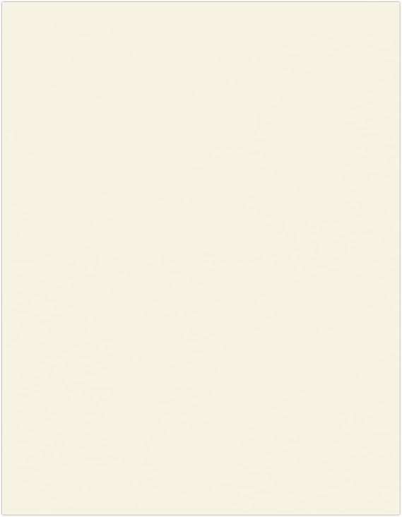 LUXPaper 8.5" x 11" Classic Crest Paper | Letter Size | Baronial Ivory | 24lb. Text | 50 Qty