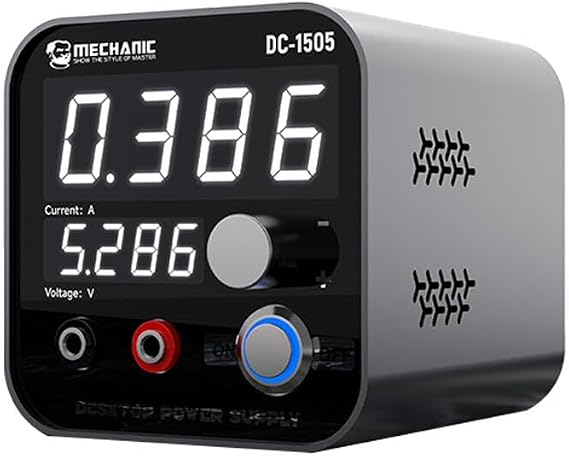 Mechanic DC-1505 Smart Mini Desktop Adjustable Bench Power Supply Tool