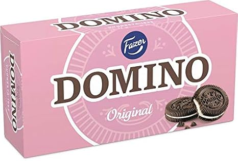 Fazer Domino Original Cookies -Biscuits Box 350 g (12.34 oz) Finland