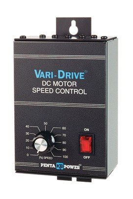KB ELECTRONICS KBWM-240 180 VDC Armature, 230 VAC, 9381, DC Drive, NEMA-1, Non-REVERSING, Thru 0.75 HP