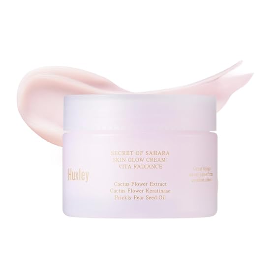 SKIN GLOW Cactus Ceramide Cream, Hydration & Barrier Care, 1.69 Fl Oz