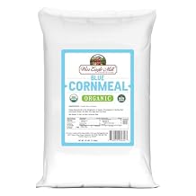 War Eagle Mill Organic Blue Cornmeal, 25 Pounds