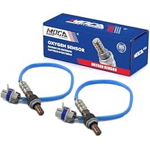 2X Downstream O2 Oxygen Sensor 234-4256 Compatible with 2008-2015 for GMC Sierra 2500 HD 3500 HD, 2008-2015 for Chevrolet Silverado 2500HD 3500 HD