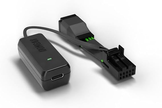 Dongar Dashcam Power Adapter (10-pin Type A) Compatible with Select Nissan, Frontier, Titan, Altima, Infiniti, Subaru, Toyota & more. Connects to Rearview Mirror, Built-In USB Power Source, EZ Install