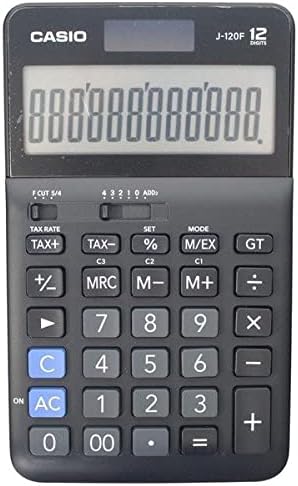 Casio J-120F 12 Hane Masa Üstü Hesap Makinesi