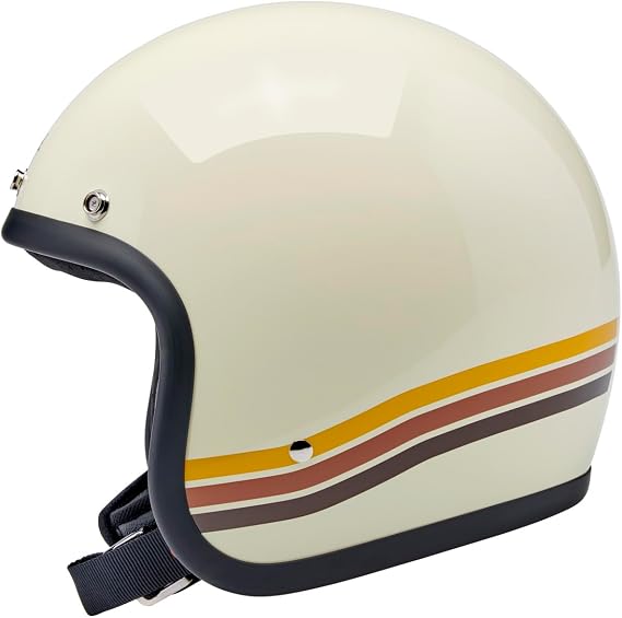 Biltwell Bonanza Desert Spectrum Motorcycle Helmet DOT Approved