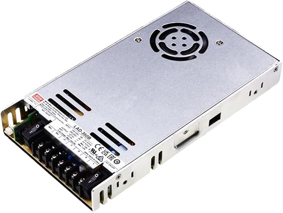 Mean Well LAD 360W Switching Power Supply LAD-360B AC-DC Dual Output UPS Power Supply Driver Adapter Converter Transformer for Safety System Computer Project etc
