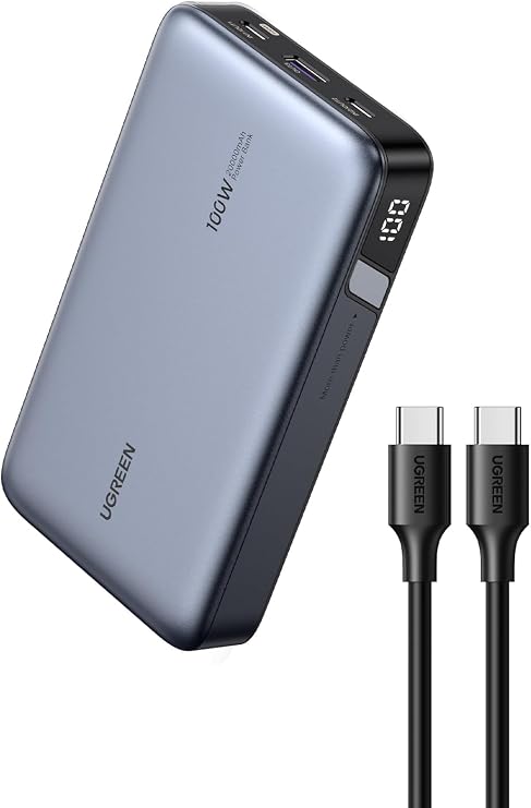 UGREEN Nexode 100W 20000mAh Power Bank, PD Fast for MacBook