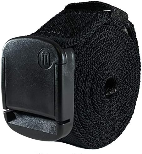 Betta 1.25 Inch Elastic Stretch Belt with Adjustable Buckle, Unisex