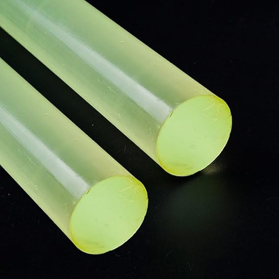 2 Pack Solid Polyurethane Round Bar, Length 250mm Diameter 50-100mm High Elastic Rubber PU Construction Machinery Shock Absorbing Rod Sticks (Size : Dia50mm)
