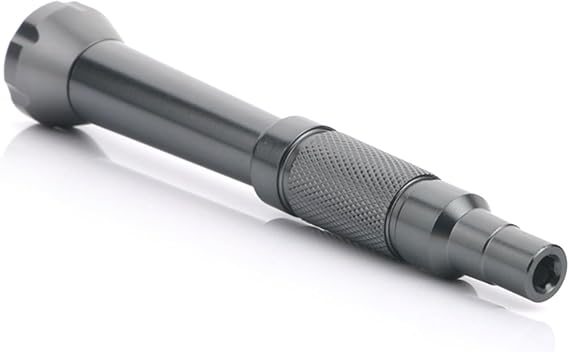 Screwdriver Handle, Metal Magnetic Driver Handle Screwdriver Bit Tool For 4mm Hexagon Bayonets Bit