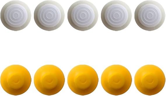 5 Pair Replacement Gamepad Joystick Cap For GameCube for NGC Controller