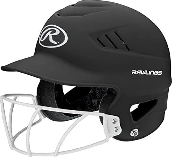 Rawlings | COOLFLO Batting Helmet with Facemask | Fastpitch Softball