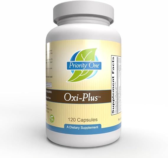 Priority One Vitamins - Oxi Plus 120 Capsules - Antioxidants with Herbal Extracts and a Broad Spectrum of Flavonoids*