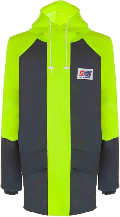 Stormline Stormtex-Air 203 Mens PVC Commercial Rain Jacket for construction and utility work