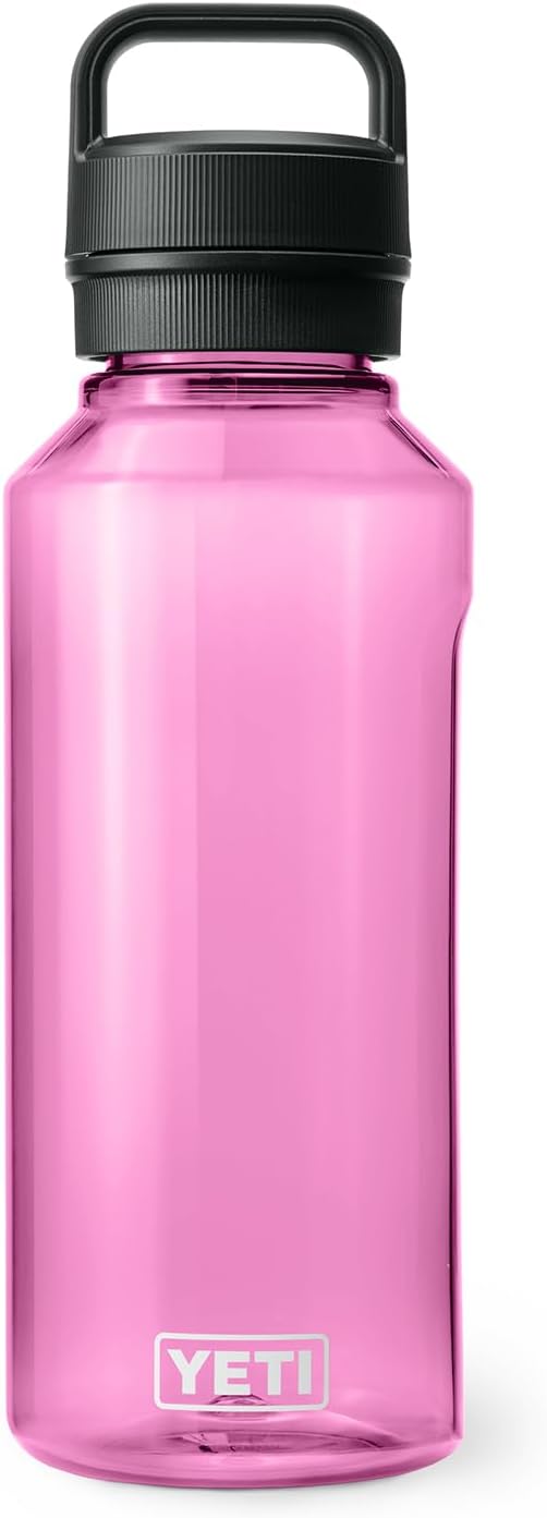 YETI Yonder 1.5L/50 oz Water Bottle with Leakproof Yonder Chug Cap, Power Pink