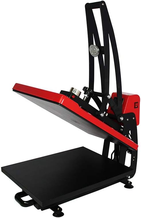 Heat Press 16 in x 20 in Auto Open Heat Press Machine Vertical Version Sublimation Heat Transfer Machine for T-Shirts Hats Bags