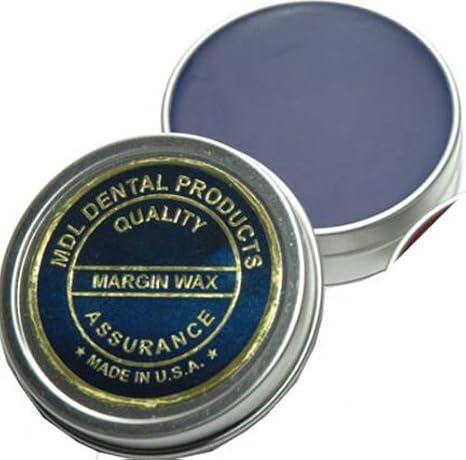 MDL Dental Blue Margin Wax 2oz Tin