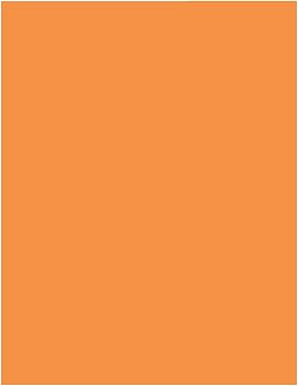 Pacon Neon Multi-Purpose 8.5-in. x 11-in., 100 Sheets, Orange (104318)