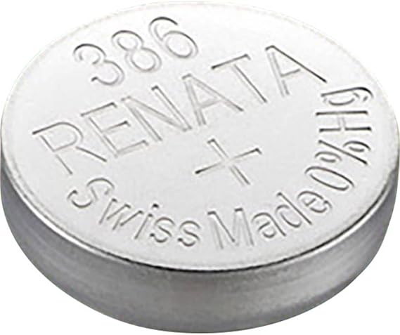 Silver Oxide Button-Cell Battery, 386